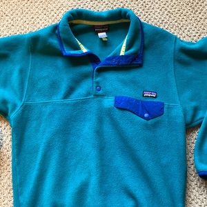 Men’s Blue Patagonia Synchilla Pullover